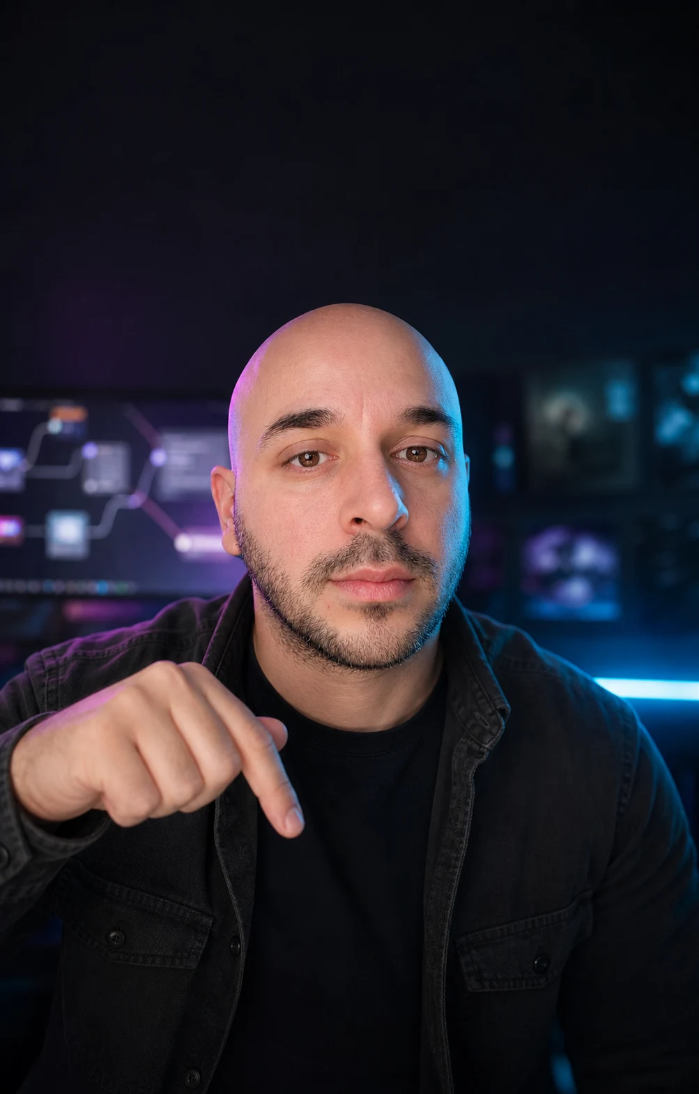Jonny West AI reel designed around a comment trigger