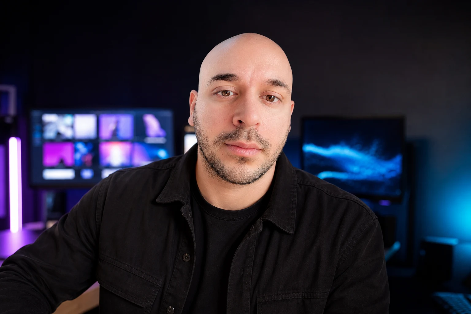 Jonny West AI content creator studio example